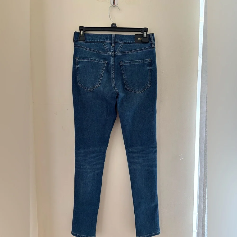 Express Women’s Skinny Mid Rise Medium Jeans Wash size 00R - Picture 5 of 6